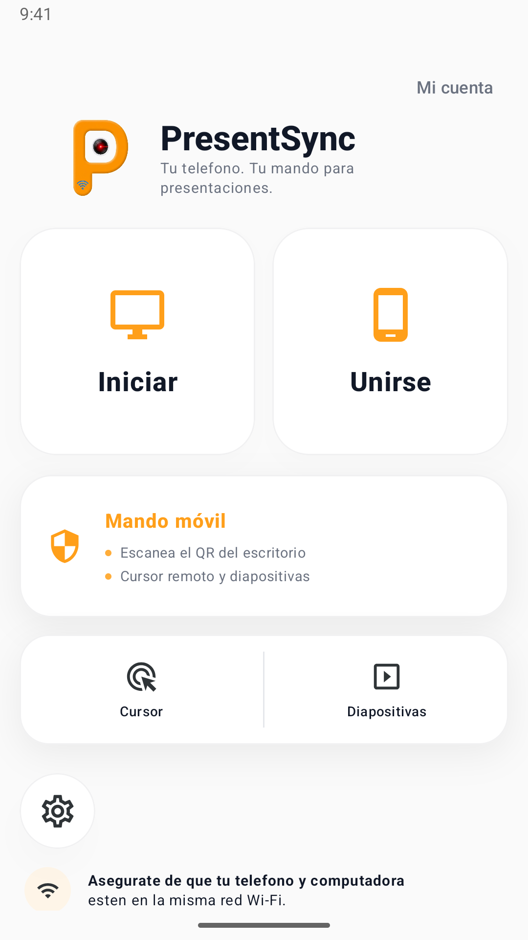 PresentSync · Home